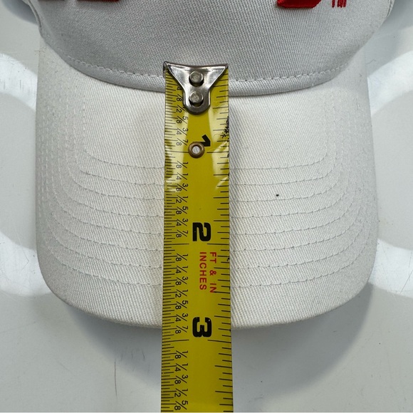 Official Formula 1 Baseball Cap Men's Size OS White Cotton Racing FW Large Logo - Picture 11 of 11